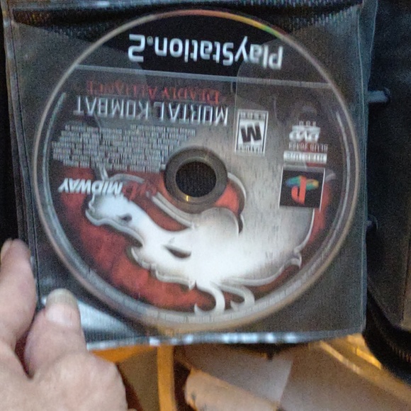 CD and game PlayStation 2 mortal Kombat